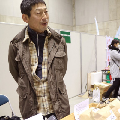 石井さんオーガニックフェスタの画像