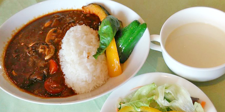 県庁16階レストランのプレミアムハッシュドビーフランチの画像