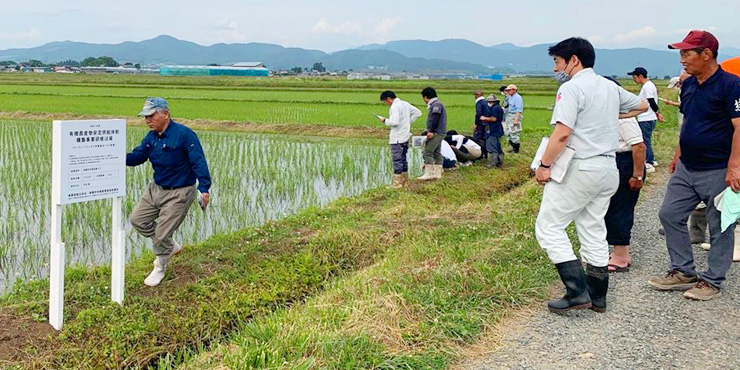 南陽市「有機農業技術講習会」の画像